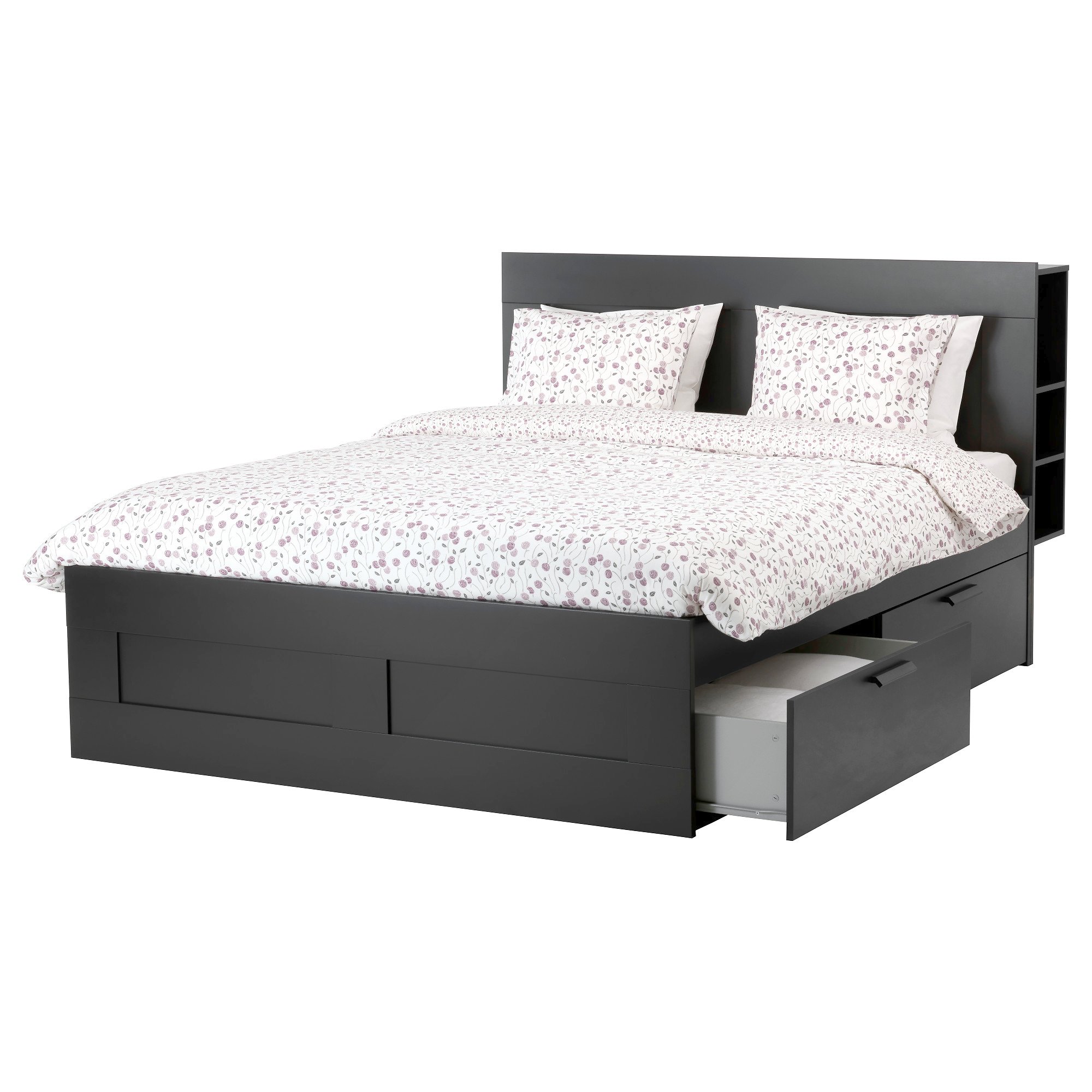 Amazing Ikea Queen Size Bed BRIMNES Bed Frame With Storage U0026 Headboard Queen, Luröy IKEA