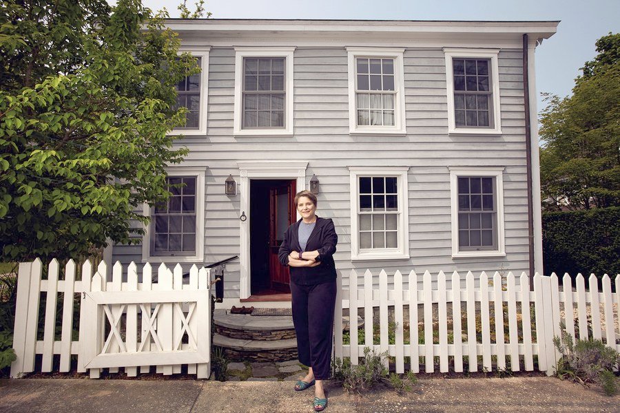 Awesome Sag Harbor Homes For Sale Preservationist Mia Grosjean In Front Of Her 19th Century Cottage In Sag Harbor, 2016