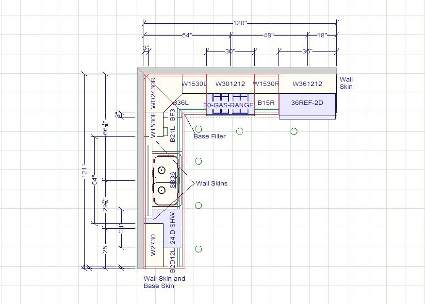  Kitchen Layouts With Dimensions 10 X 12 Kitchen Layout | 10 X 10 Standard Kitchen Dimensions Cabinet Sense 