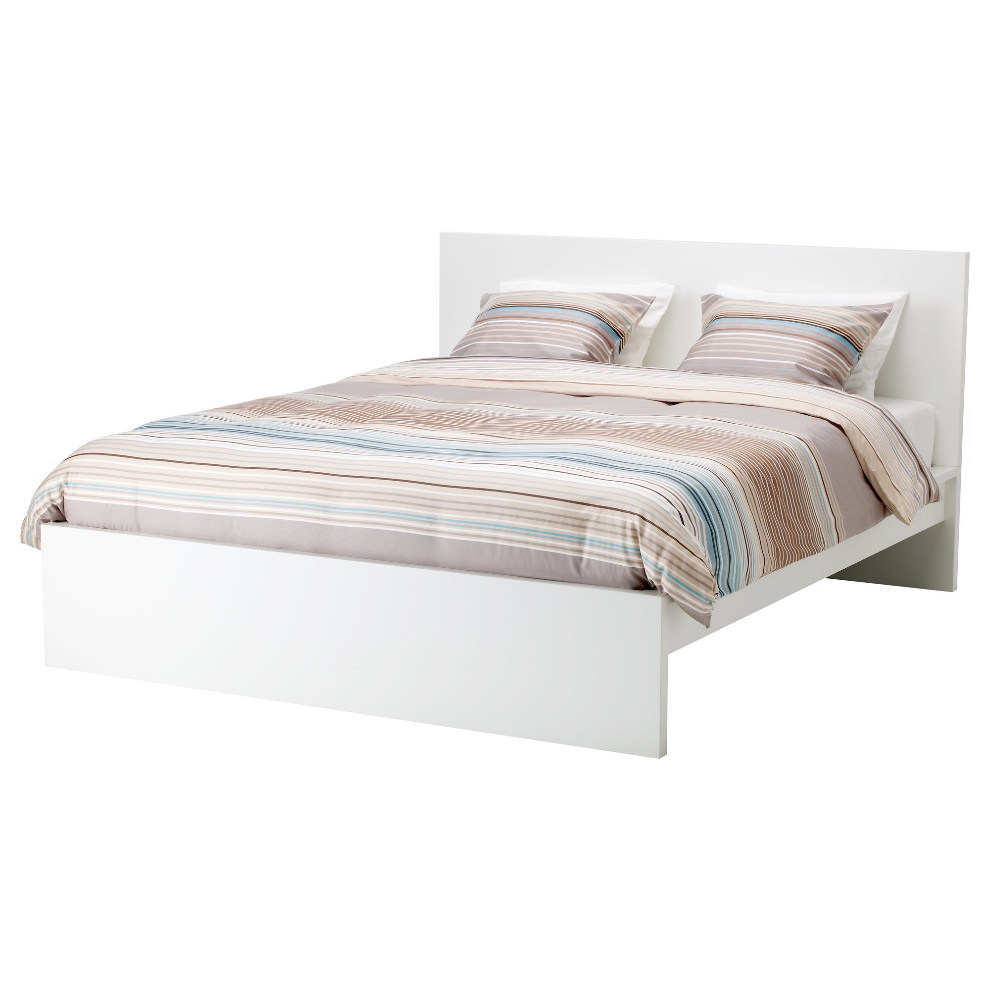 Nice Ikea Queen Size Bed IKEA MALM Bed Frame, High Adjustable Bed Sides Allow You To Use Mattresses Of Different