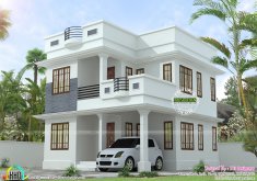 Amazing Homedesign Neat Simple Small House Plan Kerala Home Design Floor Plans