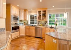 kitchen cabinets wood colors