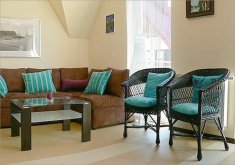chocolate brown and turquoise living room ideas