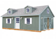 Great Sheds For Sale Lowes Best Barns (Common: 12 Ft X 24 Ft; Interior Dimensions: