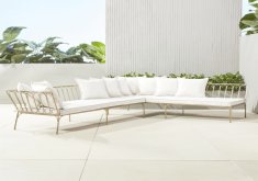 Marvelous Cb2 Outdoor Table Le Rêve Outdoor Daybed Sectional Sofa | CB2