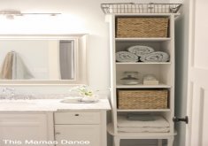 small cabinet for bathroom storage