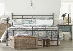 bedroom ideas with metal beds