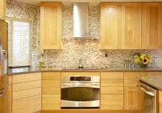 kitchen countertops with backsplash