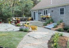 Superb Backyard Landscaping Pictures After: Entertaining Oasis
